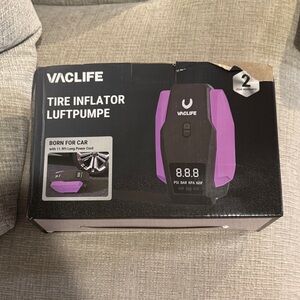 VacLife Tire Inflator with Digital Display
